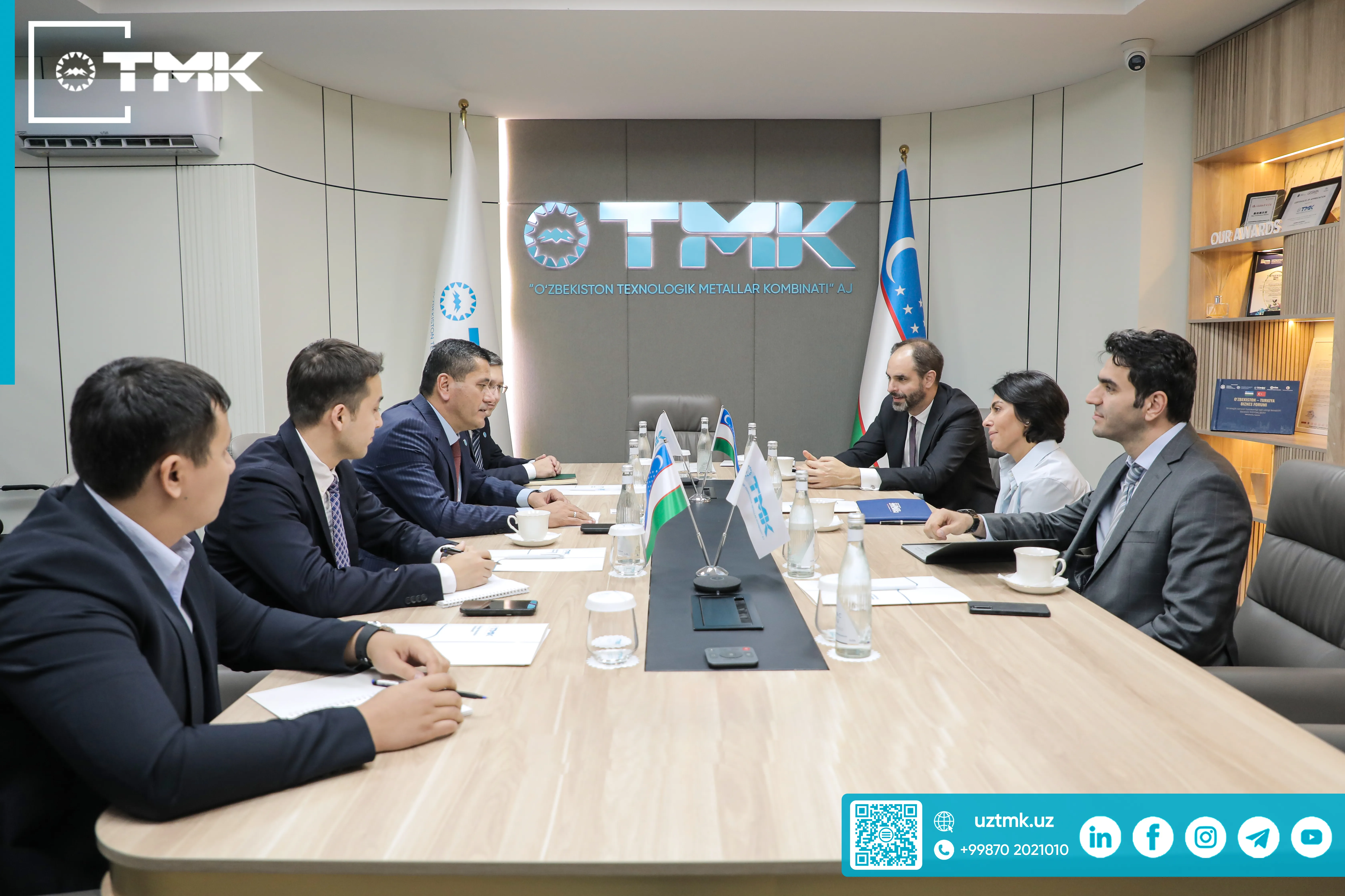 TMK and Societe Generale Sign Pre-Export Financing Term Sheet