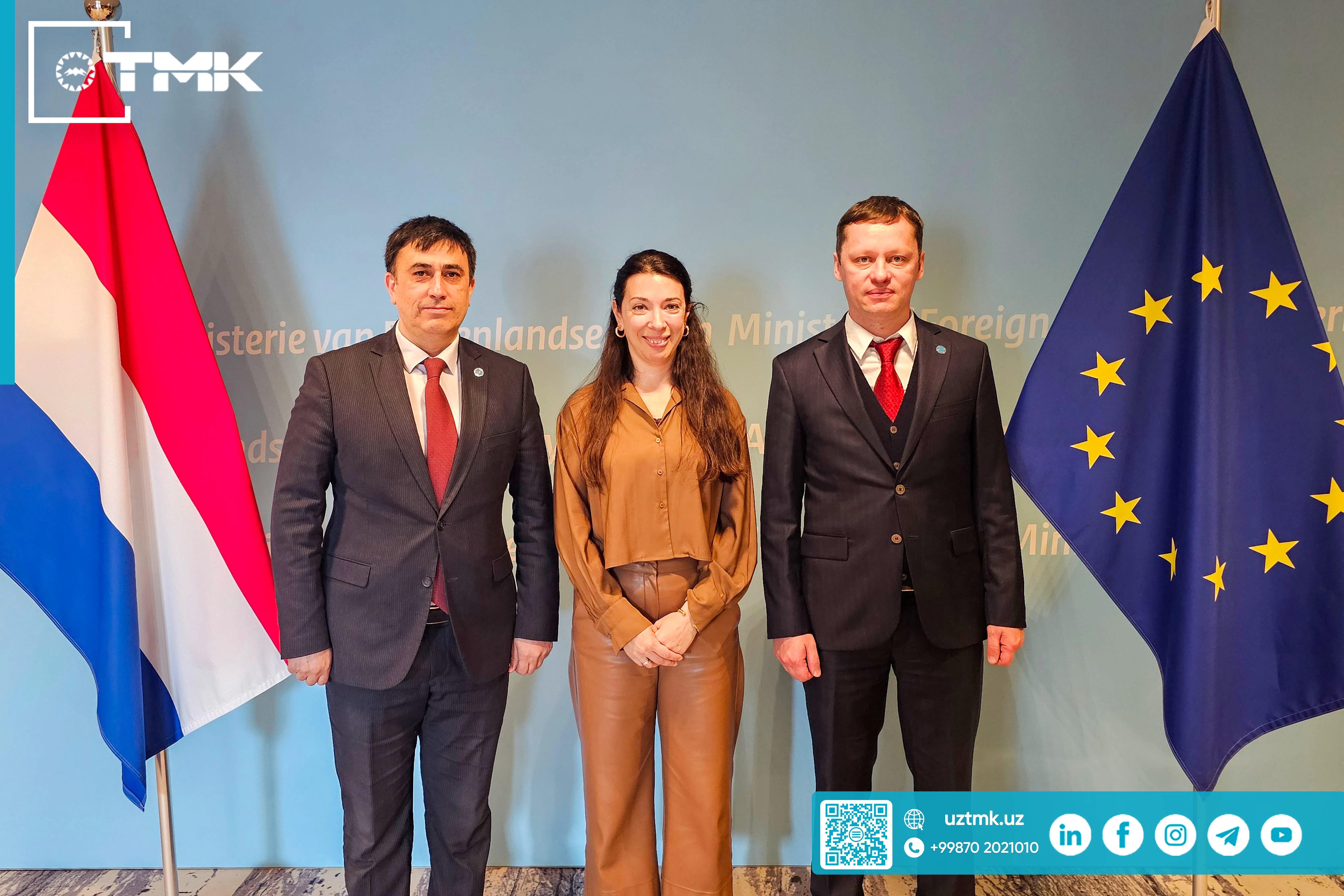 TMK Delegation Holds Key Talks in the Netherlands