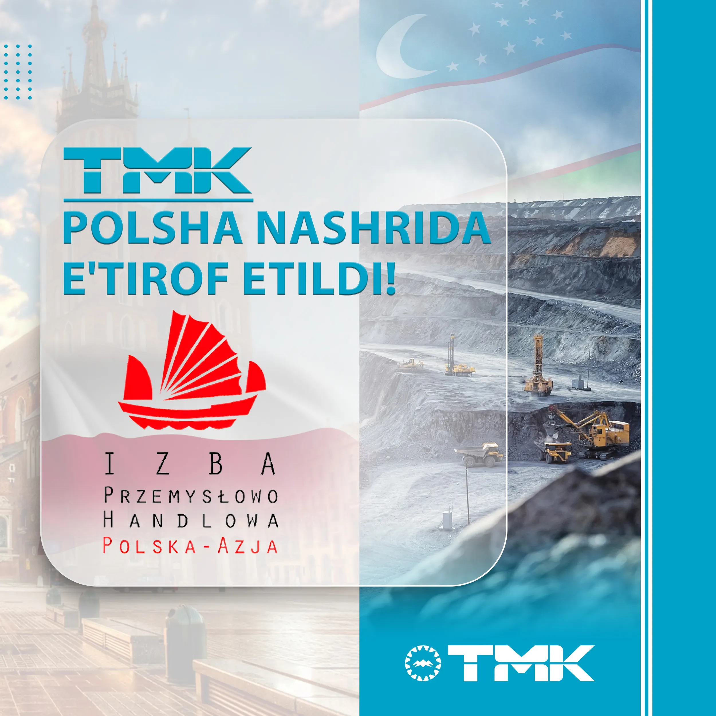 TMK Polsha nashrida e'tirof etildi!