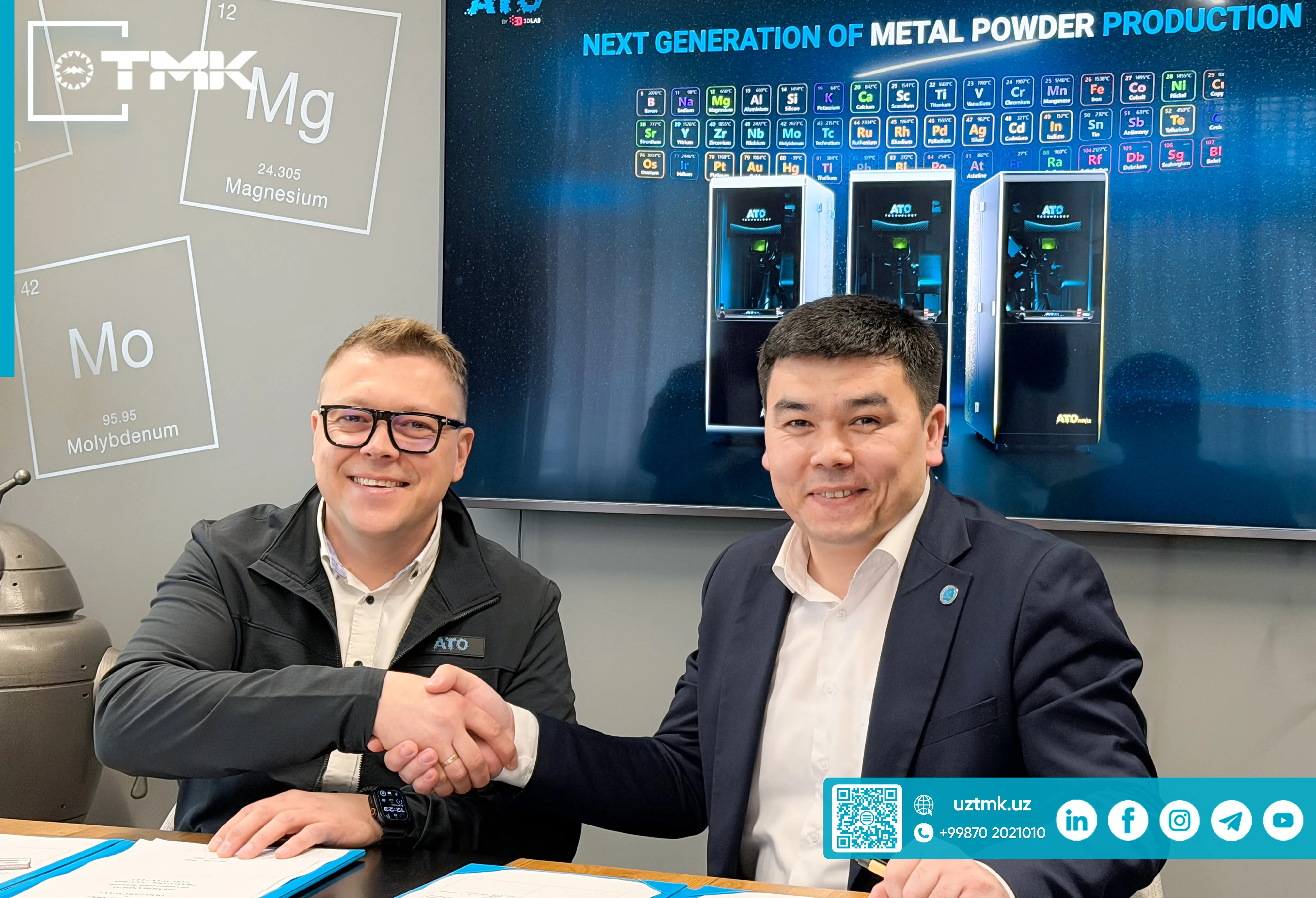 Visit of the R&D Park TMK Delegation to Europe: New Cooperation in Additive Technologies and "Green" Solutions