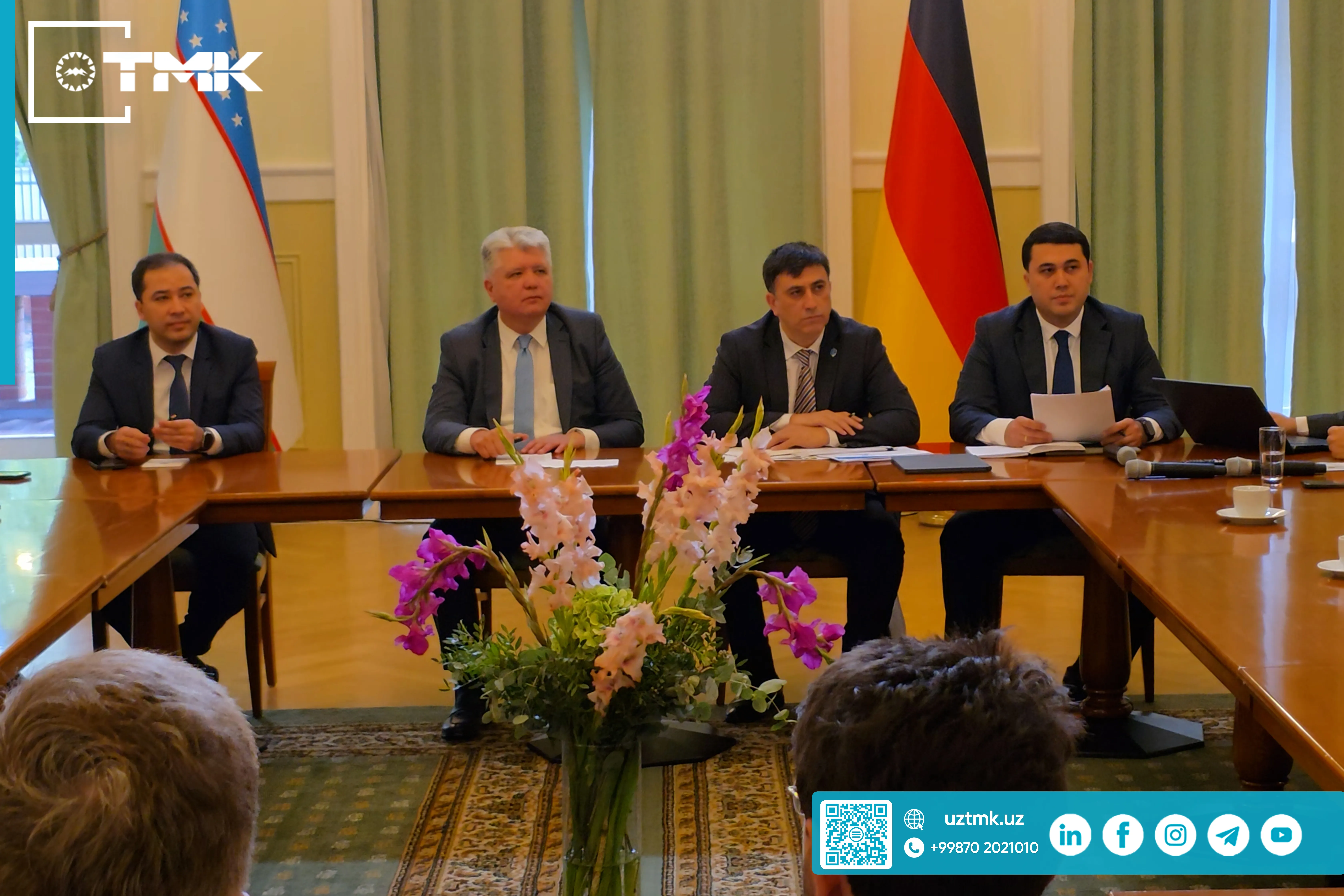  TMK Holds Roadshow in Berlin: A New Stage in Industrial Cooperation Between Uzbekistan and Germany
