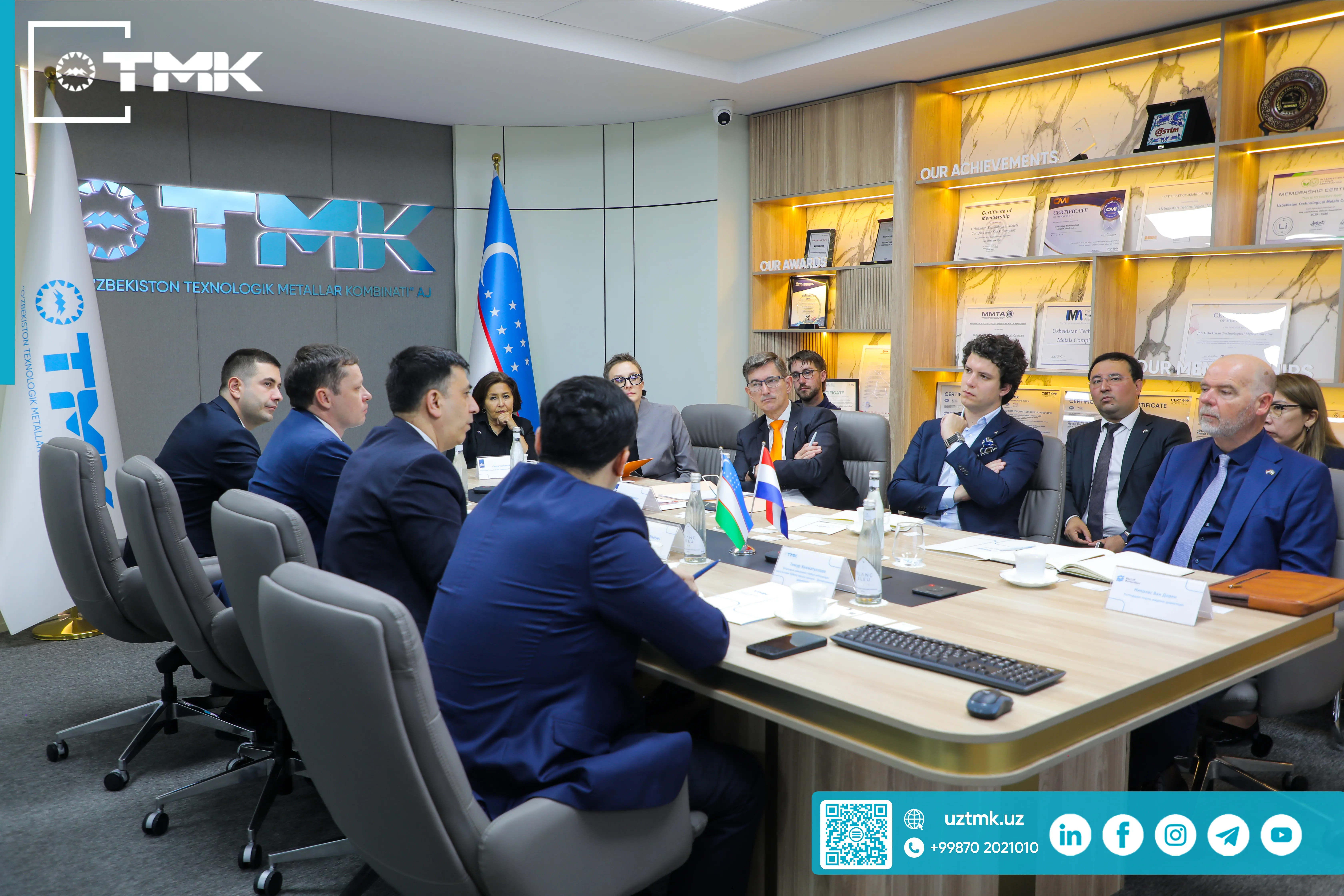 Dutch Critical Raw Materials Industry Representatives Visit TMK