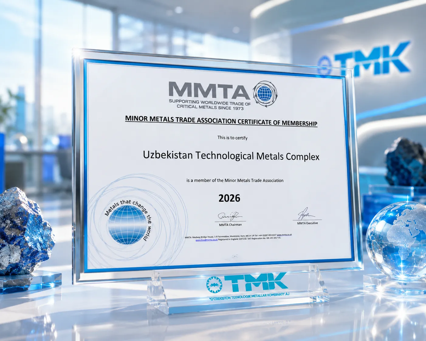 Uzbekistan Joins the World's Most Prestigious Critical Metals Association