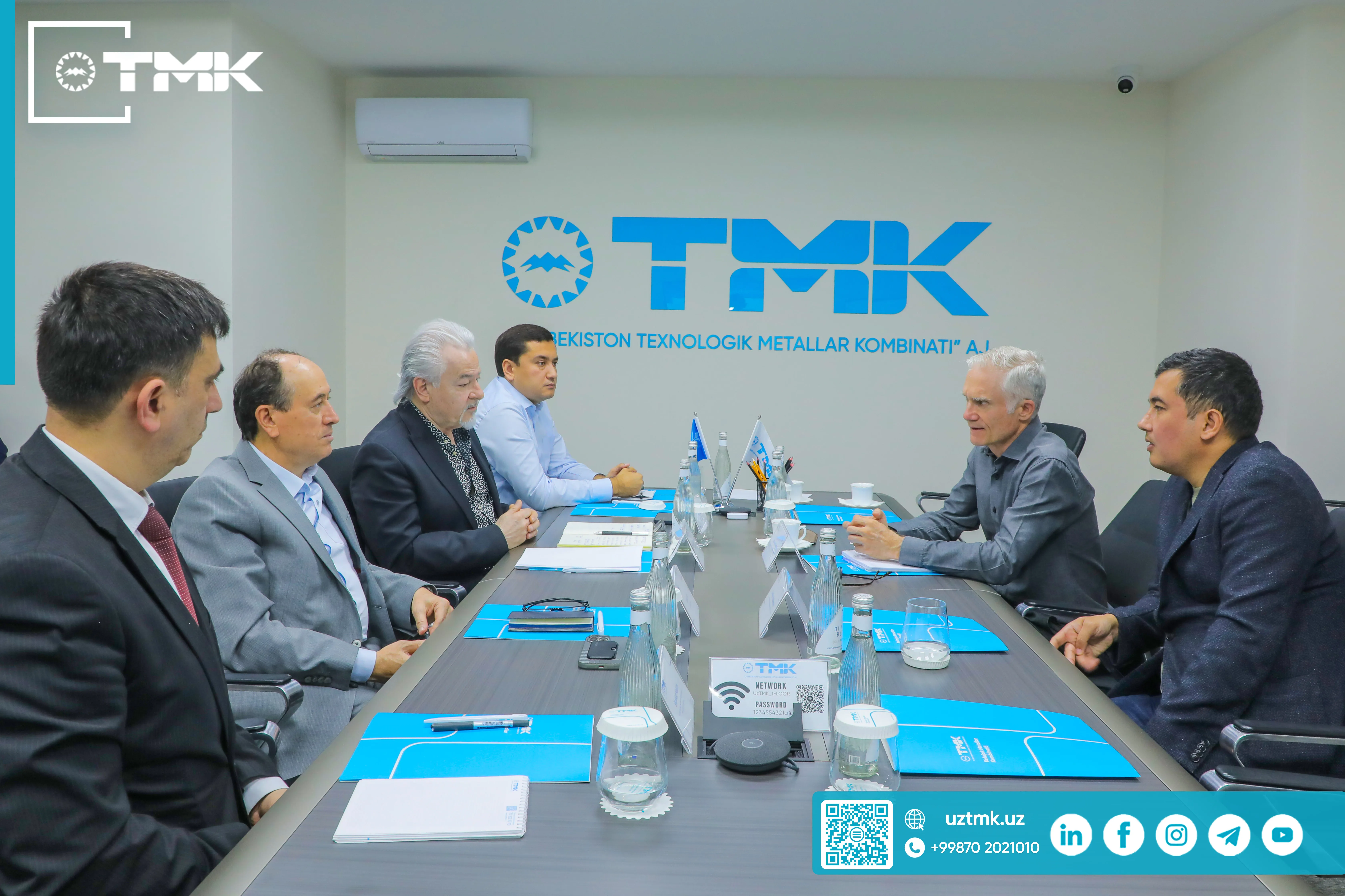 "Cove Capital" delegation to TMK: An important meeting on the path of international technological cooperation