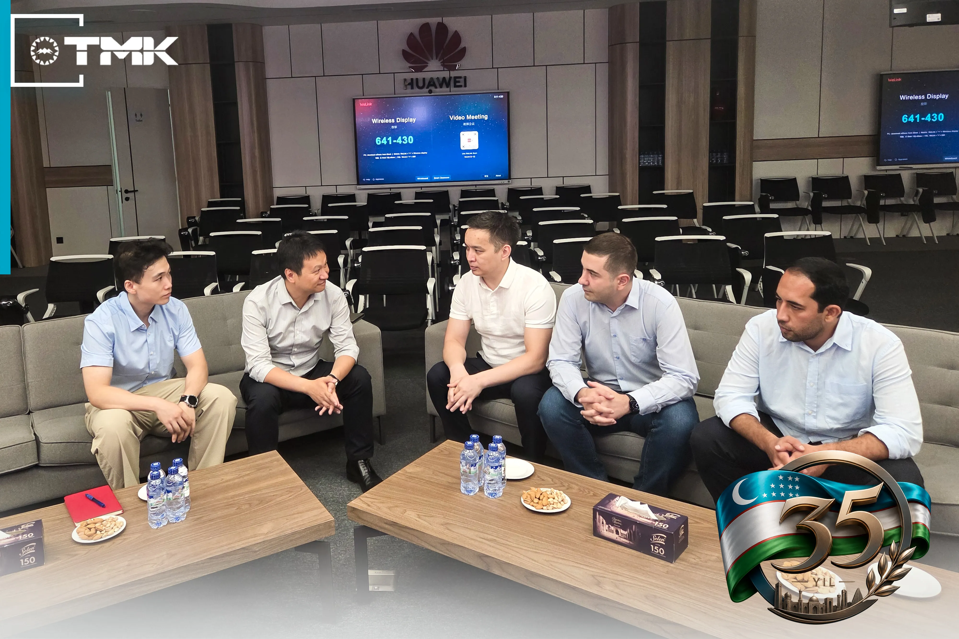 TMK, in partnership with Huawei, is transitioning to AI-powered management of Uzbekistan's mining deposits