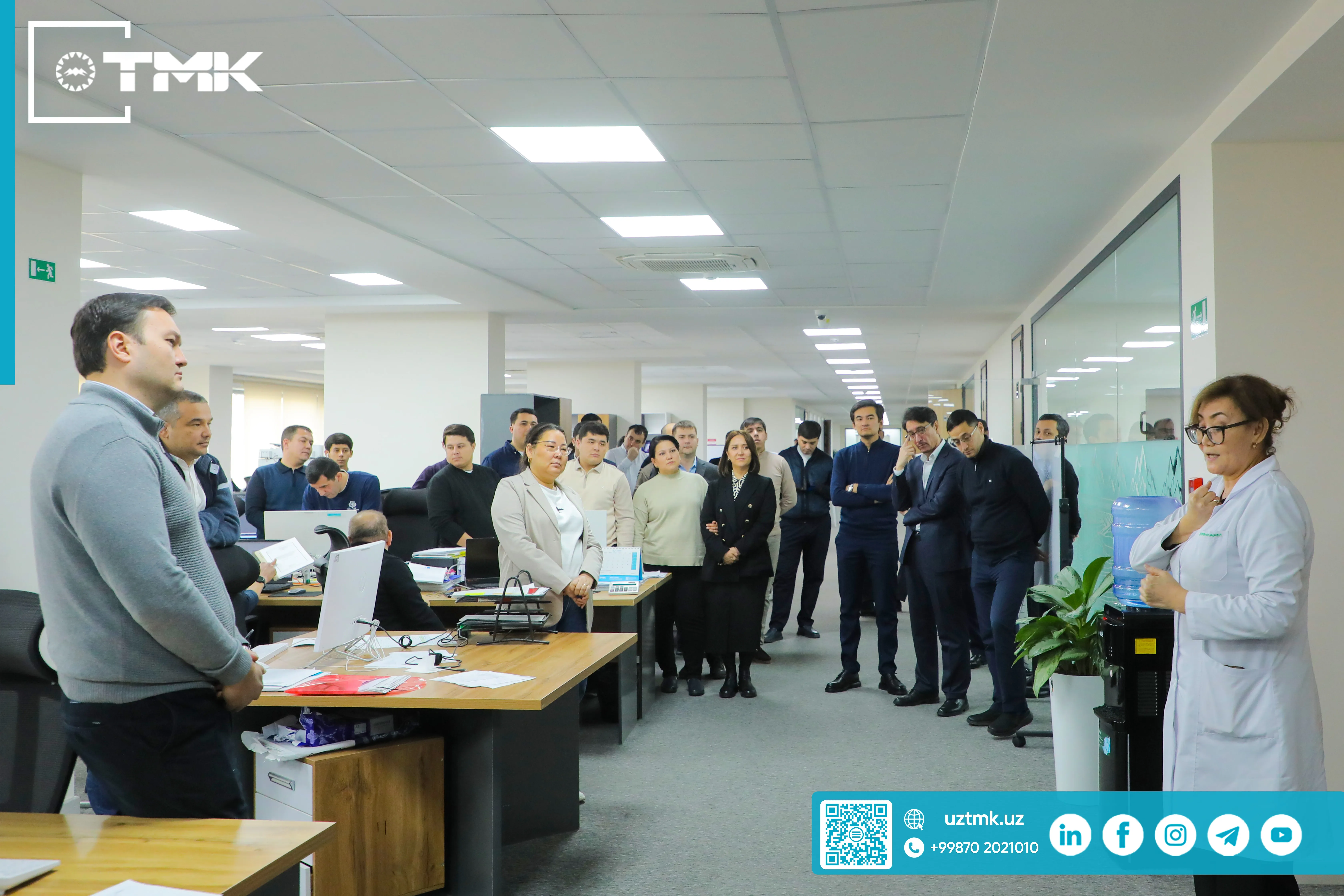 A training session on first aid skills was conducted at TMK