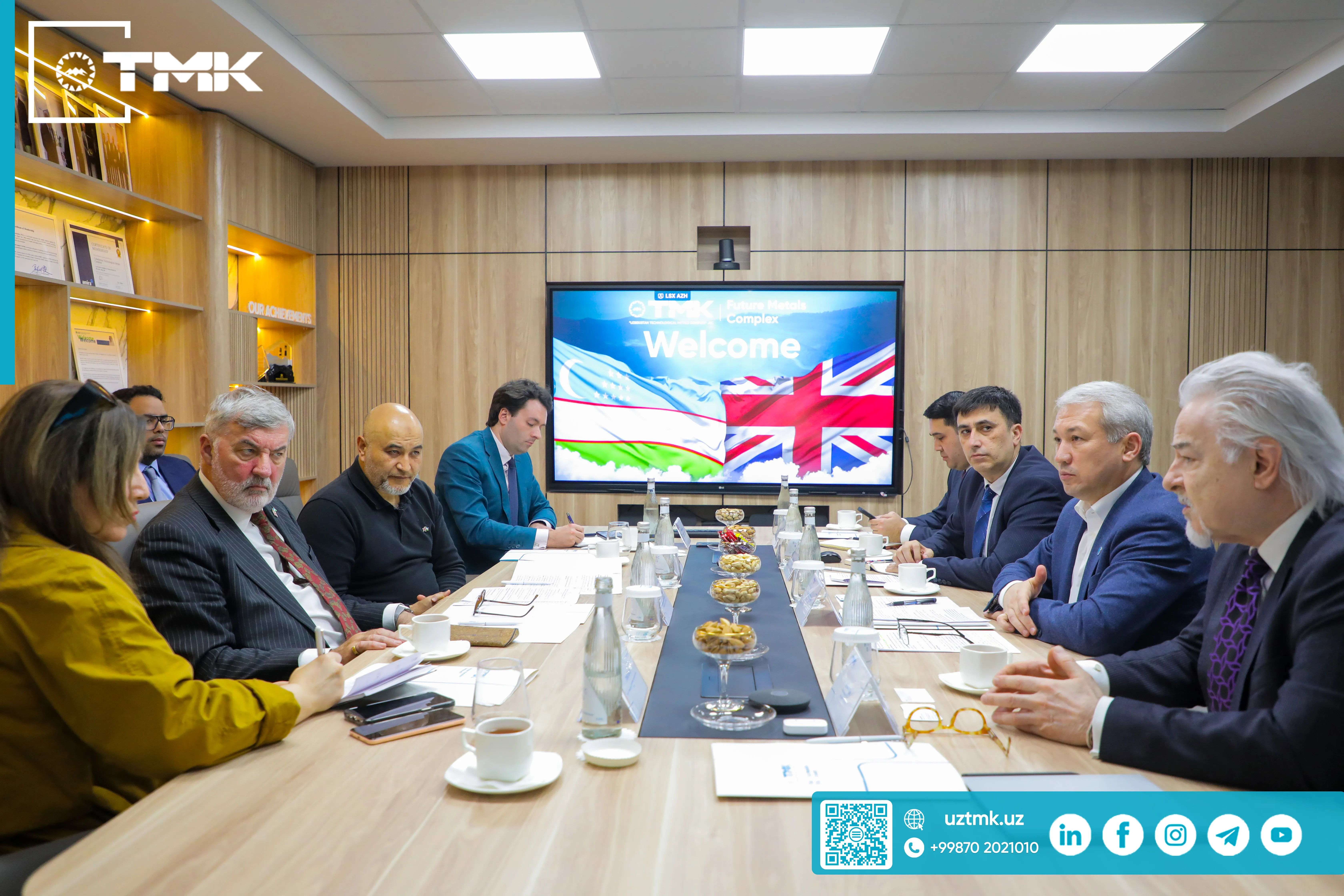 Delegation Led by Lord John Alderdice Visits TMK