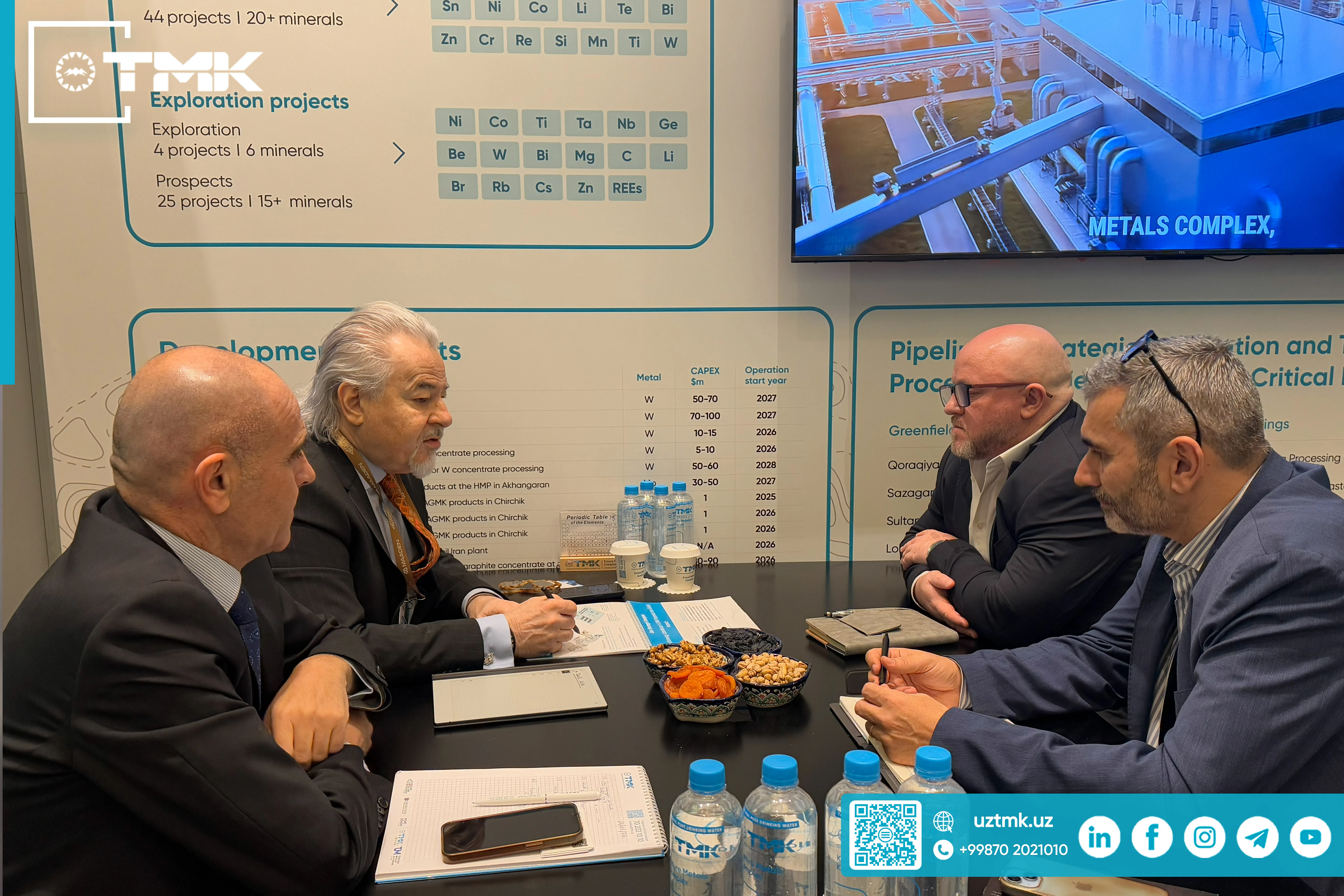 FMF 2026: TMK showcases Uzbekistan’s critical minerals potential in Riyadh