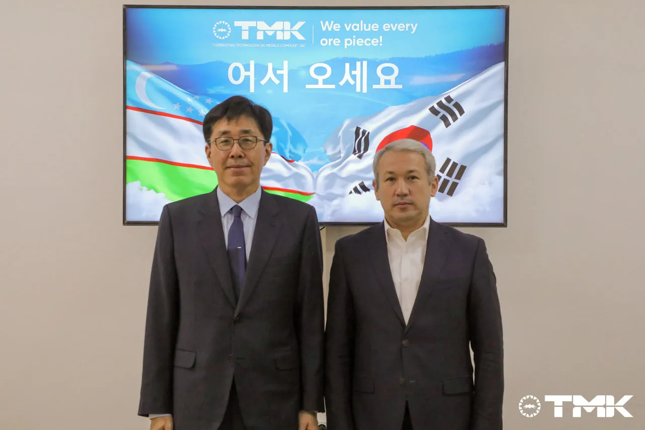 Koreya Respublikasining O’zbekistondagi elchixonasining delegatsiyasi "O'zTMK"AJda!