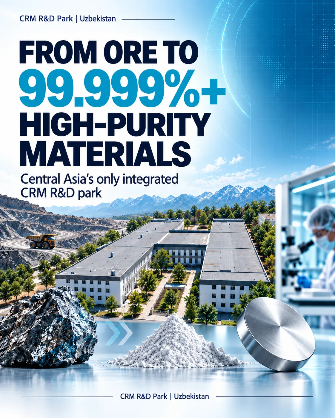 From 99.999% Purity to Industrial Scale: A New R&D Model in New Uzbekistan