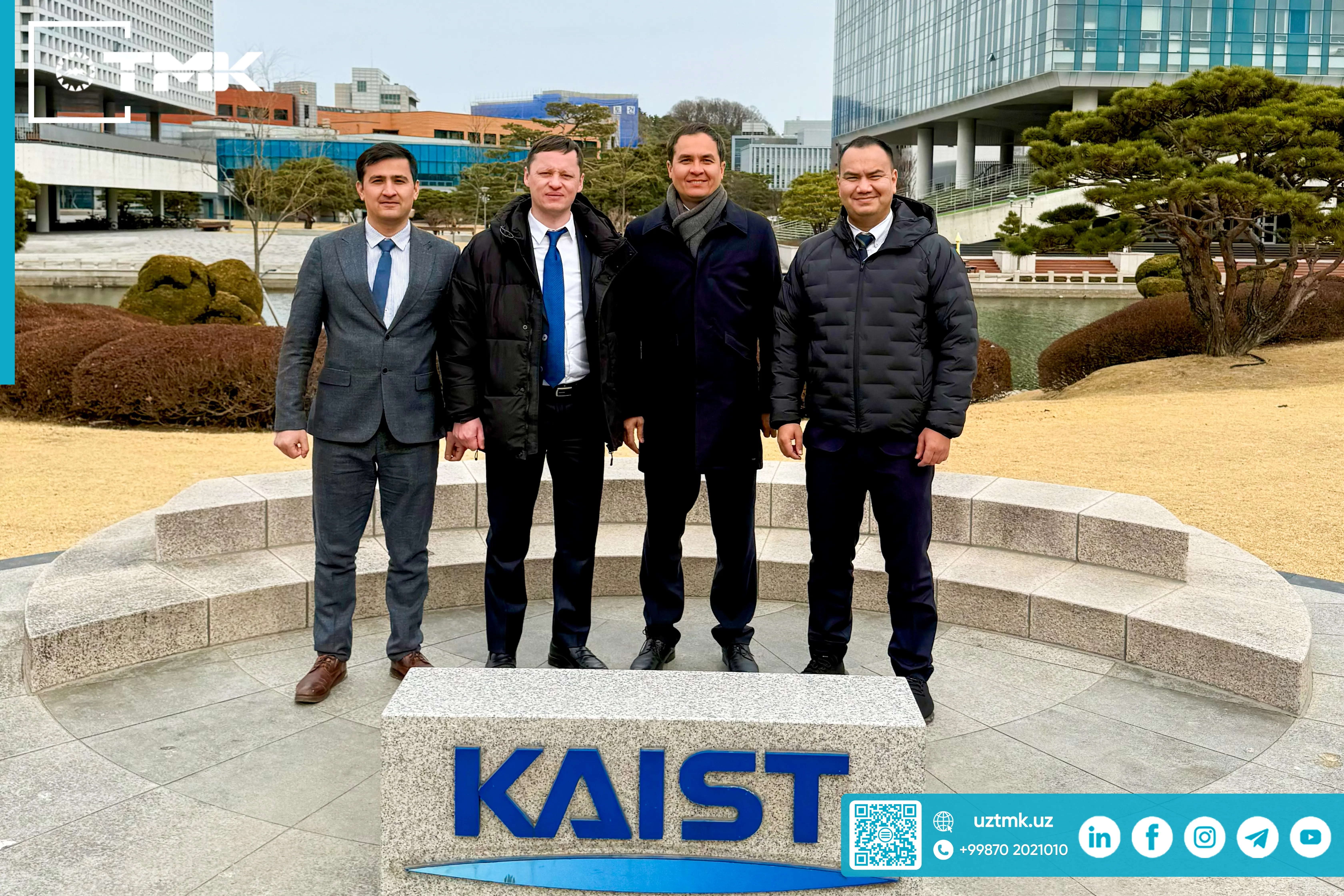 TMK Expands International Scientific Cooperation with KAIST, Korea's Leading Institute