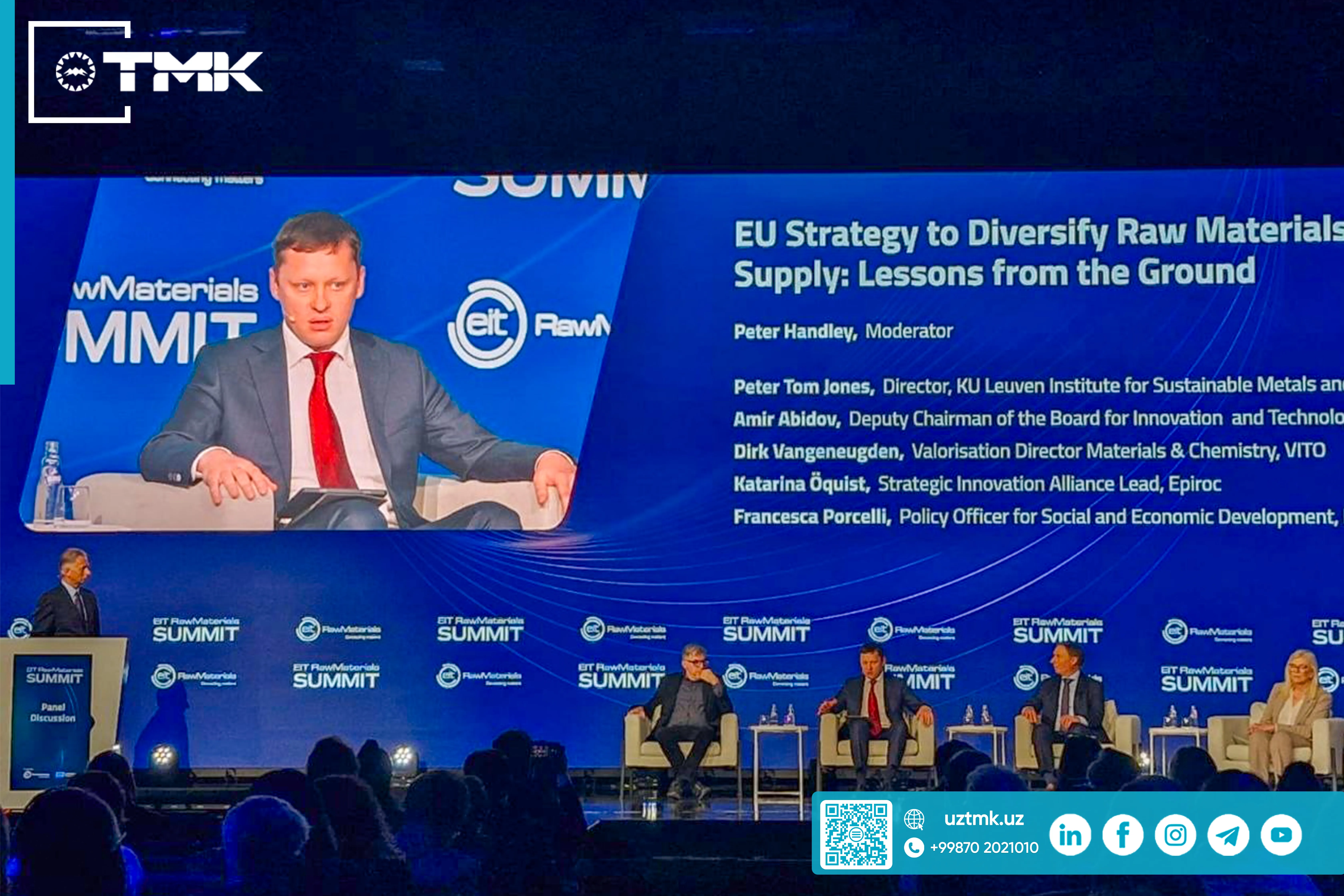 Brussels: TMK at the Center of Europe’s Critical Minerals Industry