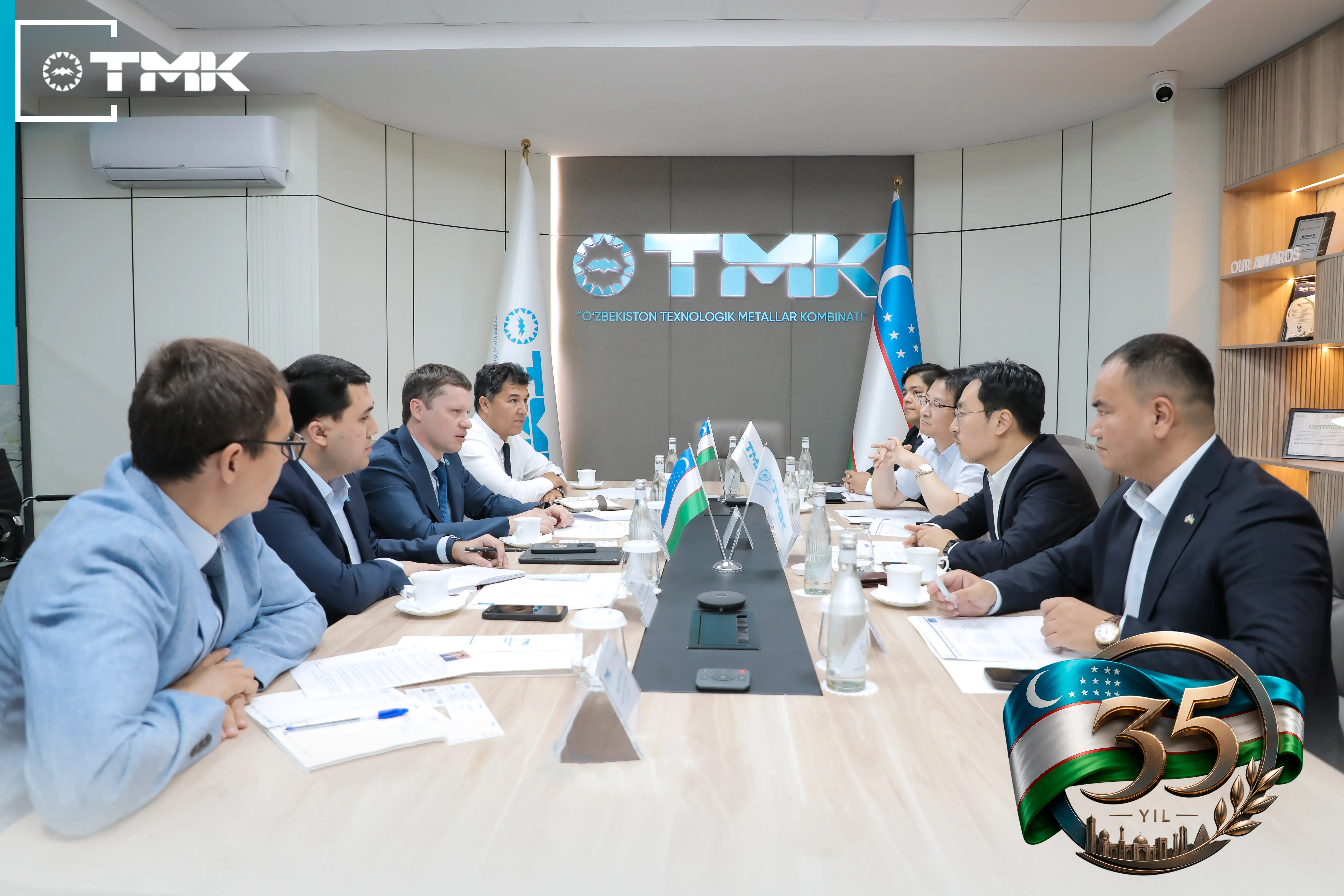 Smart Metallurgy: TMK Explores Implementing South Korea's Advanced Innovations in Uzbekistan